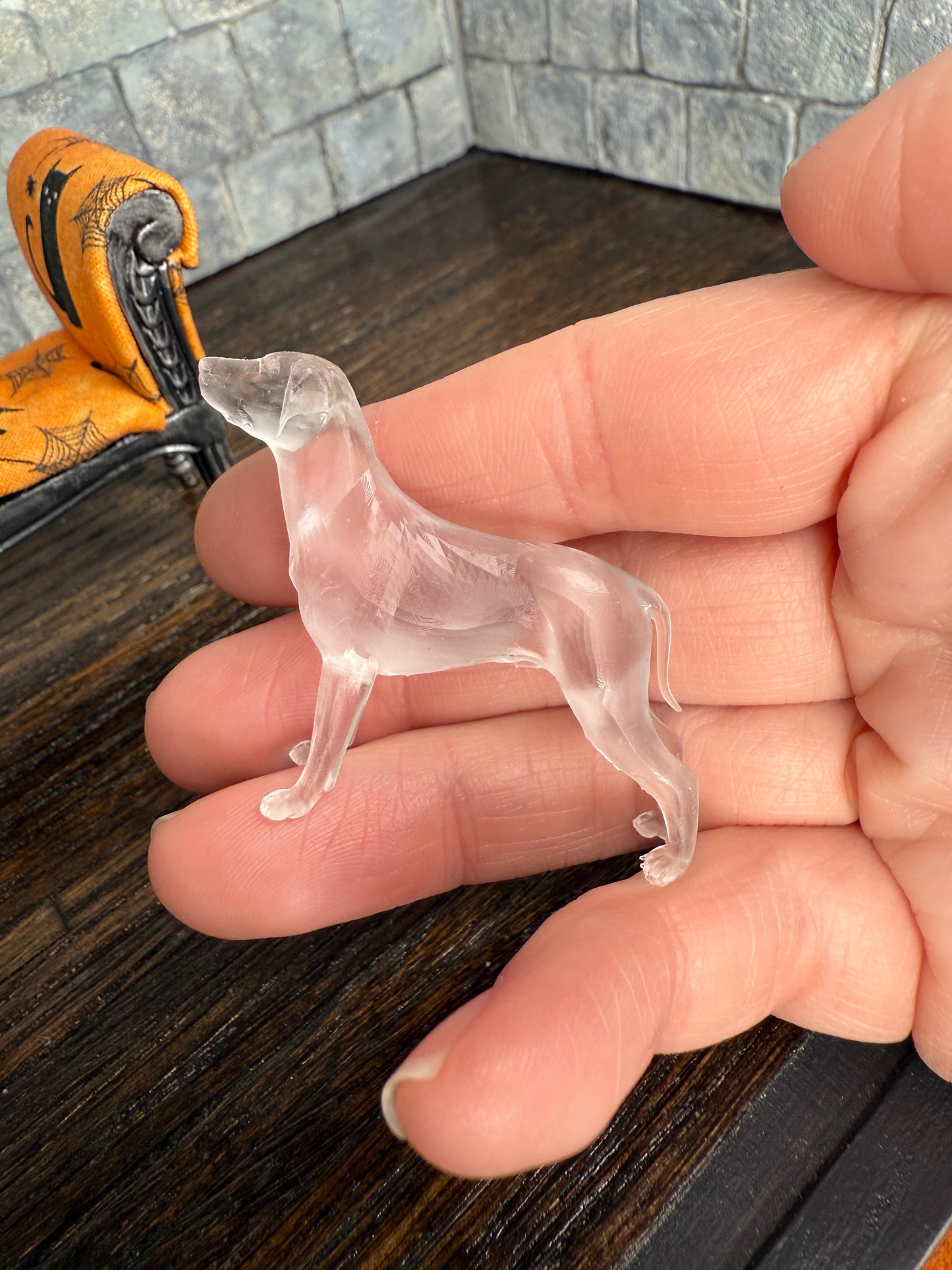 Small Lab Ghost Dog - 1:12 Scale